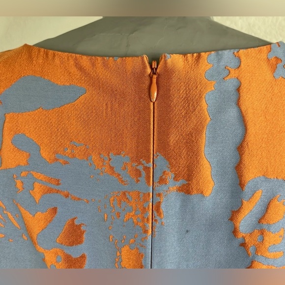 Lafayette 148 Wilkerson Jacquard floral silk. Dress - Picture 5 of 11